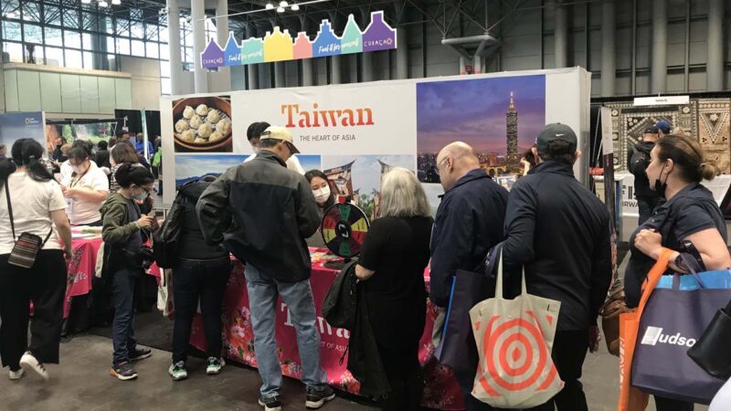 紐約旅遊冒險展登場現人潮 台灣觀光局力推多元旅遊吸睛