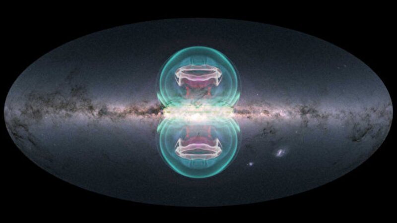銀河系中心巨型泡泡成因終於有解