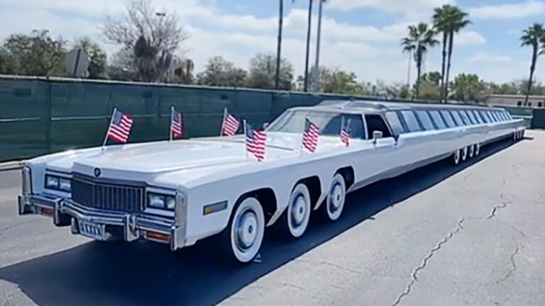 美國男成功修復史上最長轎車 破世界紀錄