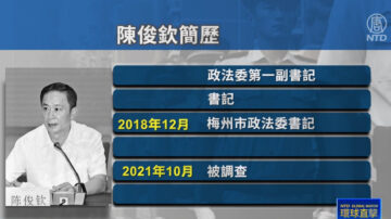 【落馬官員】廣東梅州原政法委書記陳俊欽被雙開 曾迫害法輪功