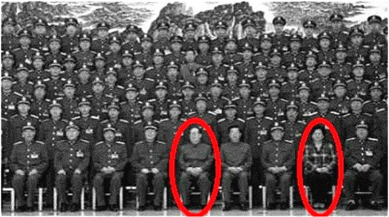 中共軍委奇觀 江澤民情婦驚坐第六把交椅