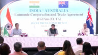 降低對中依賴  澳印簽署歷史性貿易協議