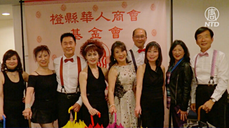 獎學金助學26年 橙縣華人商會會長交接