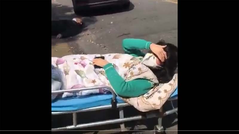 120拉到醫院不接收 上海病患家屬崩潰哭嚎(視頻)