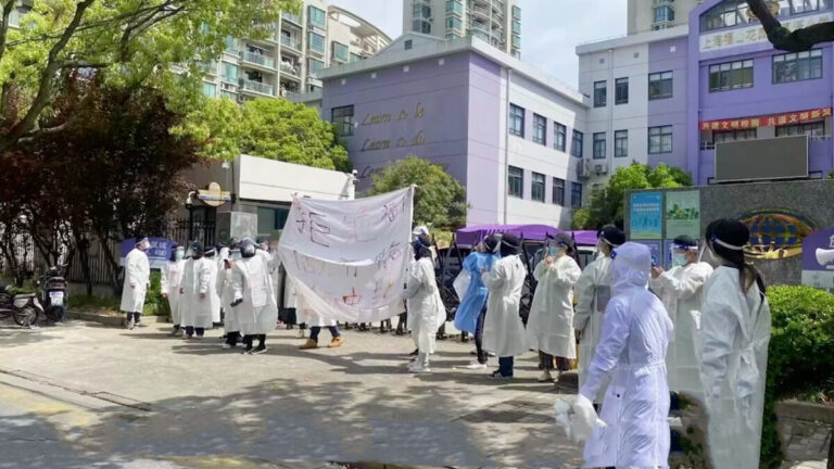 【一線採訪】強徵民房校舍做方艙 上海爆大規模抗議