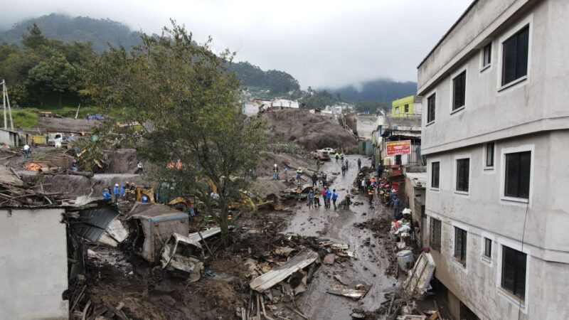 半年来破坏性大雨 厄瓜多尔累酿57死110伤