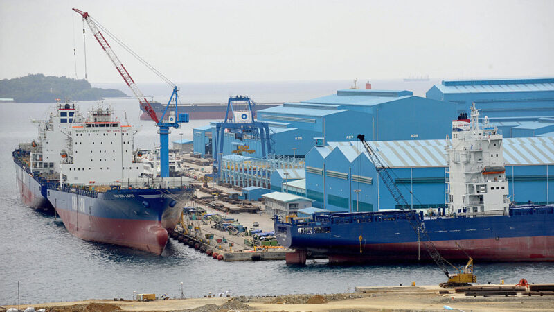 美商收購菲國韓進造船廠 美軍重返蘇比克灣