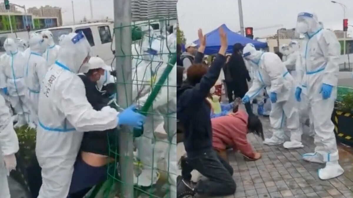 【禁闻】上海强征公寓做隔离点 爆大规模警民冲突