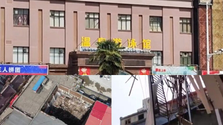 【短訊】鄭州金水區游泳館坍塌 12人死傷