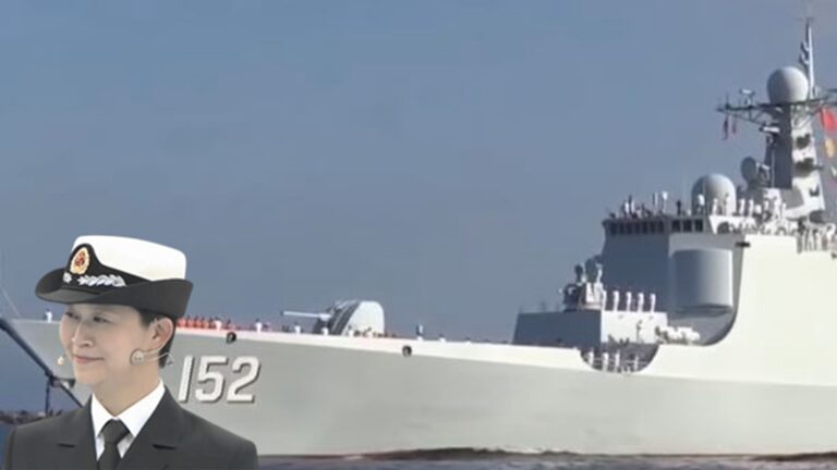 選美小姐當上中國首位女艦長 引發爭議