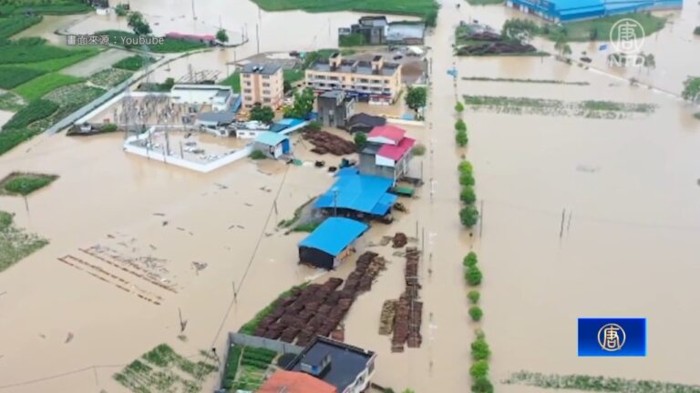 中國南方暴雨成災 至少15人死亡