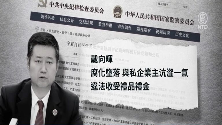 【落馬官員】寧夏政法委原副書記戴向暉被查 曾迫害法輪功