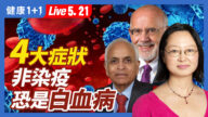 【健康1+1】4大症狀非染疫 恐是白血病