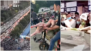 鄭州宣布將封城7天 全民採購瘋搶道路擁堵