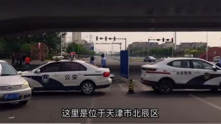 天津疫情升溫 北辰區突然封城 只進不出（視頻）