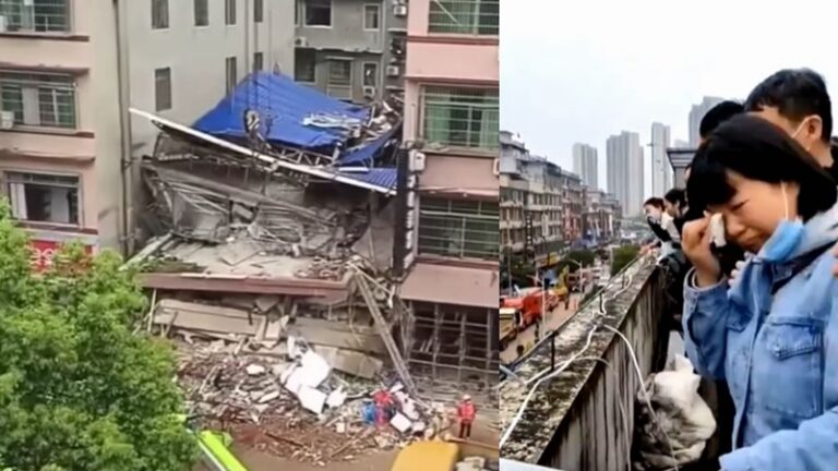 長沙塌樓更多細節：親友絕望求救 醫學院詭異封校