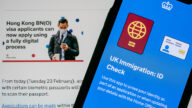 香港BNO签证申请猛增 英国已批准超11万人