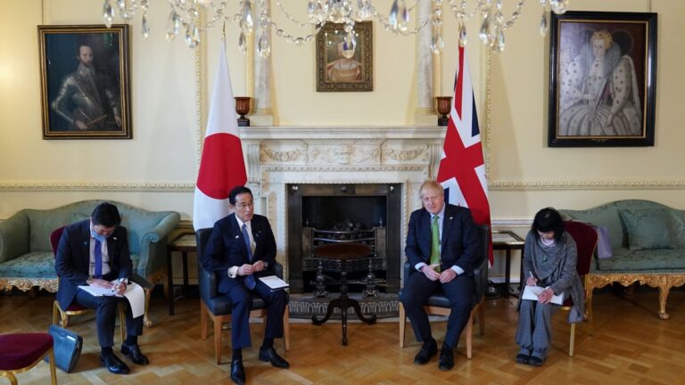 日本英國雙邊會談 宣布重大防務協議