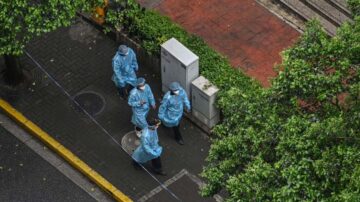 中國疫情升溫 上海部分地區11日起全員檢測