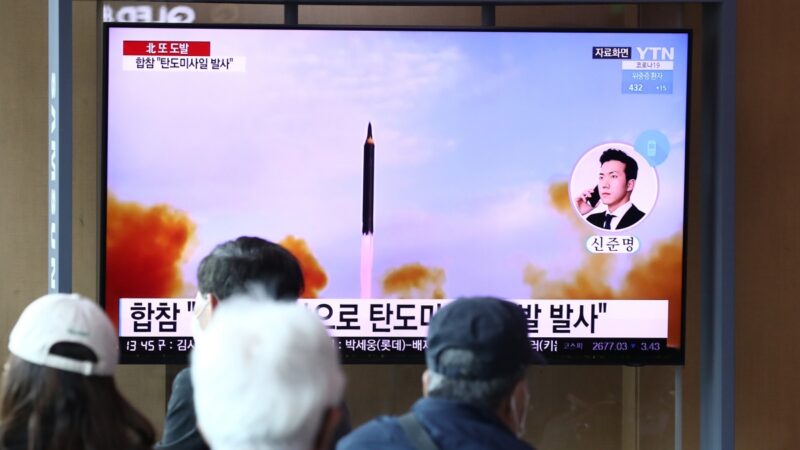 韓國：朝鮮發射彈道導彈