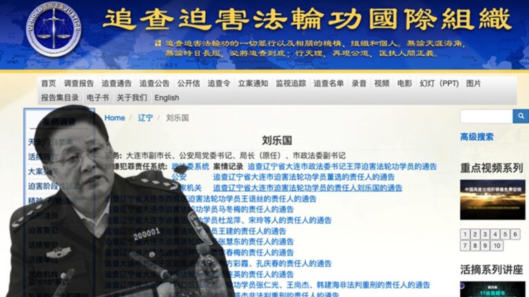 【落馬官員】遼寧省公安副廳長、大連公安局長劉樂國被查 曾迫害法輪功