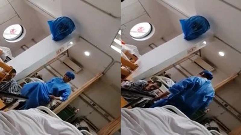 上海医院护工殴打老人视频曝光 亲属曝老人已离世