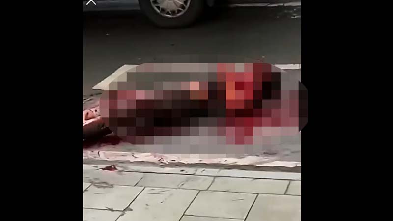 寧波街頭也發生恐怖砍人案 死者渾身浴血