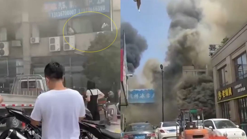 杭州市場火災官方報4人死亡 民眾質疑（視頻）