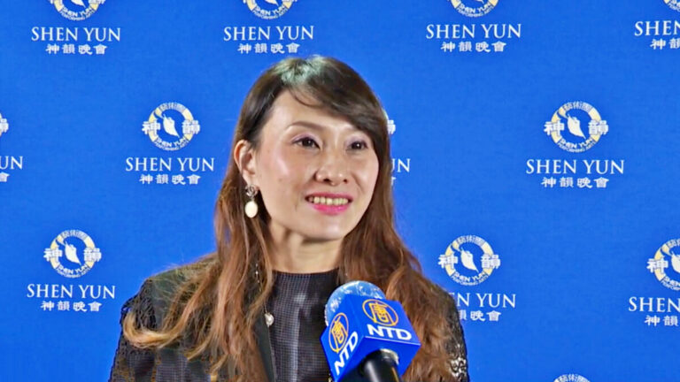 謝神韻復興文明 模特兒協會理事長：找回純真幸福