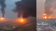 上海石化爆炸惹質疑 傳早有警告「一聲巨響」