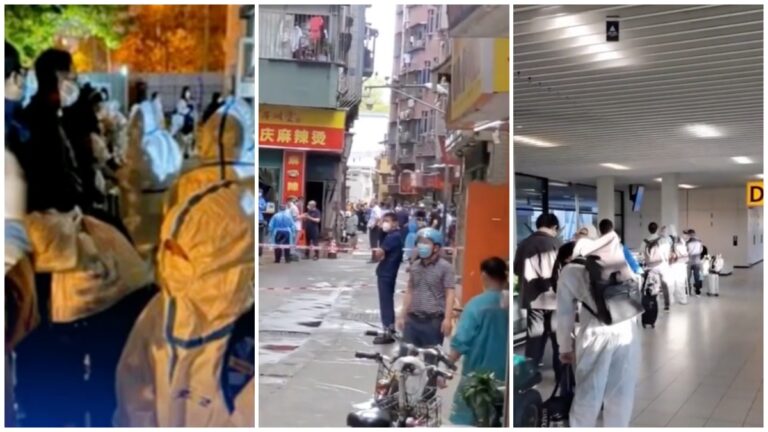 深圳500小學生連夜隔離 荷蘭中國人核酸長龍