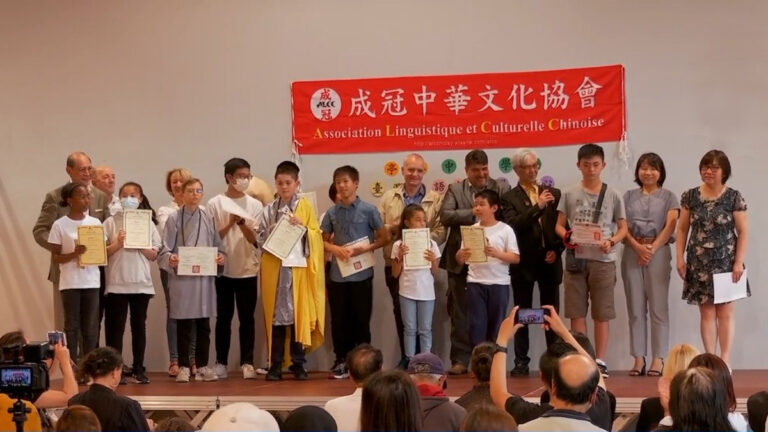 巴黎台灣華語學校期末成果展示 獲政府大力支持