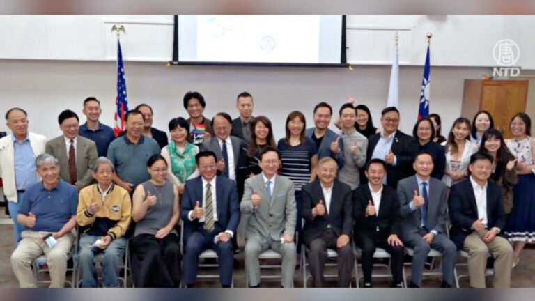 僑務委員會委員長童振源訪紐約 與台商座談歡