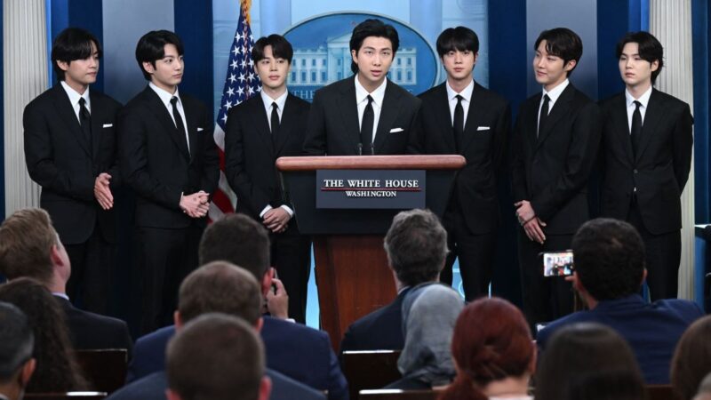 BTS访白宫吁停止仇恨歧视：平等始于承认差异
