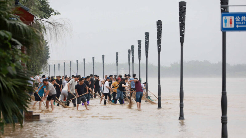 中國洪災嚴重 江西近千人被困 福建百頃作物受災