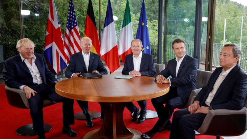 G7公報列台海和平 譴責中共非市場不公貿易