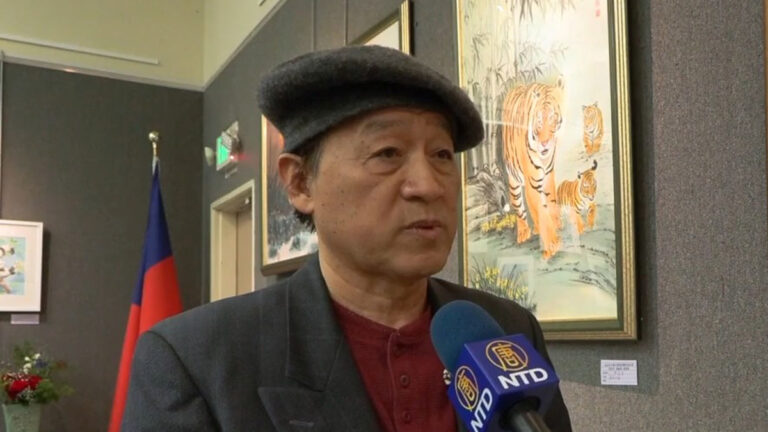 寫實派畫家何念丹 畫虎倡導保護瀕危動物
