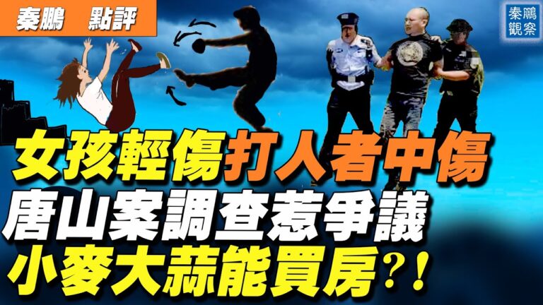【秦鵬直播】唐山案公布調查結果 網民評論大翻車