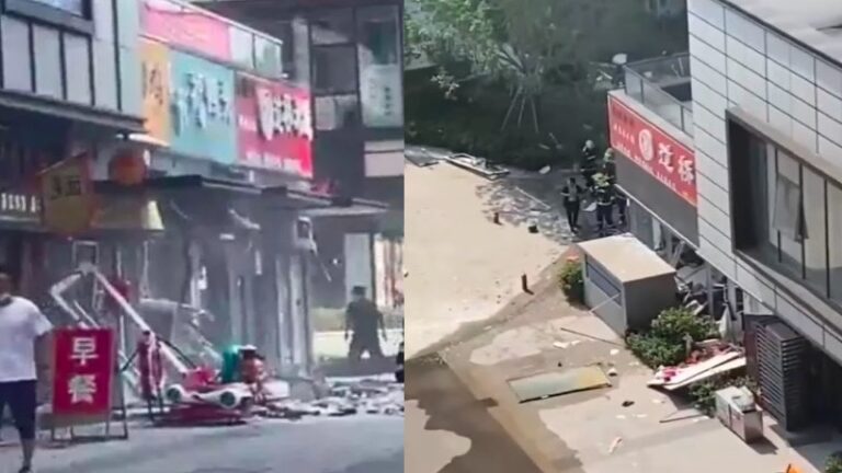 山東泰安一門頭房煤氣爆炸 至少12傷（視頻）