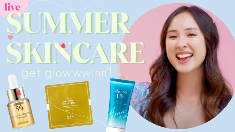 【Beauty Within】日常護膚品 就可讓夏天的肌膚煥發光彩！