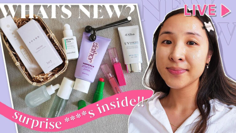 【Beauty Within】現場直播：嘗試新的護膚品和化妝品