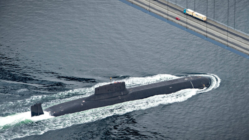 俄巨大核潜艇可携秘密武器 专家指不可小觑