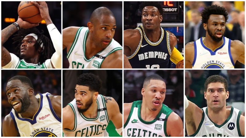 2022 NBA季后赛盖帽数排前八的球员