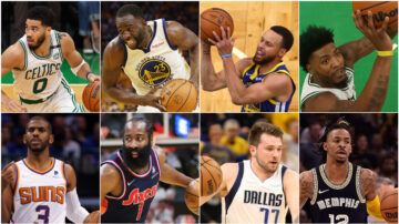 2022 NBA季後賽助攻次數排前八球員