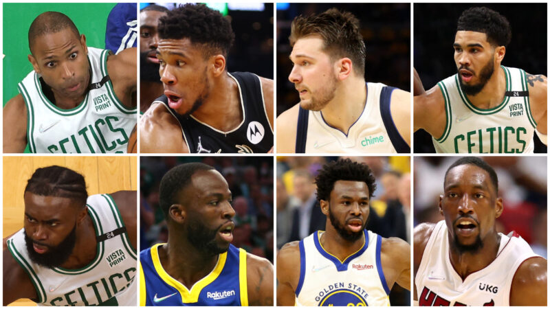 2022 NBA季后赛抢后场篮板排前八球员