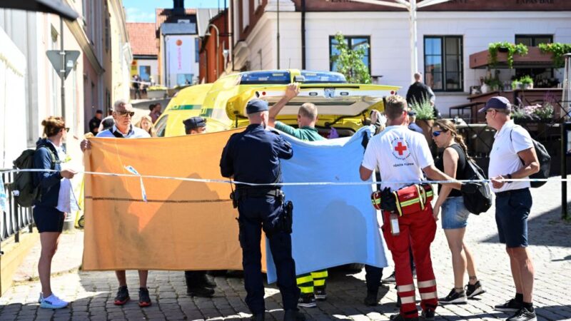 瑞典重要政治活动周 惊传持刀攻击一女重伤身亡