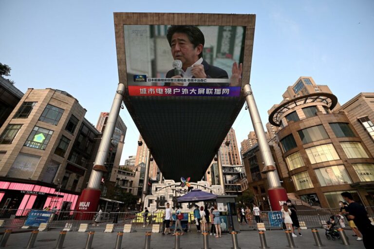 中國網民慶祝安倍遇害 唐山教授怒斥遭調查