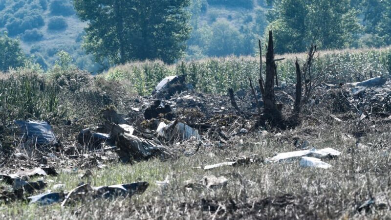 烏克蘭貨機載11公噸武器 空中爆炸墜希臘北部