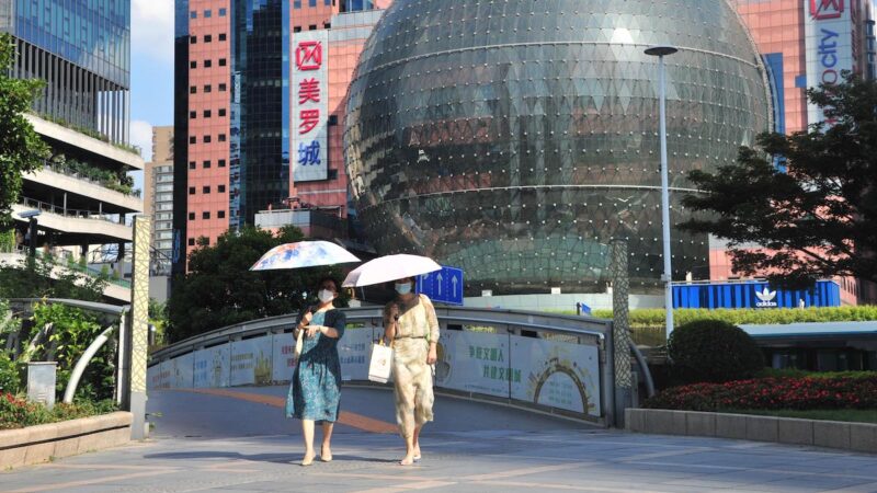 上海徐家汇高温40.9℃ 追平1873年以来最高纪录