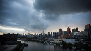 大纽约三州地区 周二或面临狂风暴雨